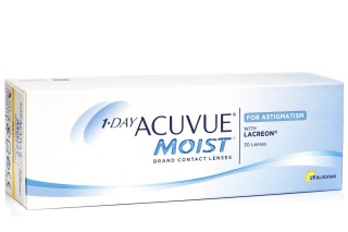 1-DAY Acuvue Moist for Astigmatism (30 šošoviek)