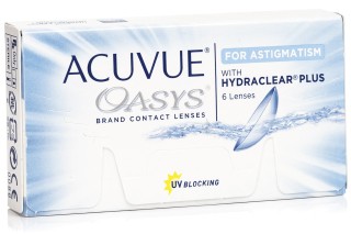 Acuvue Oasys for Astigmatism (6 šošoviek)