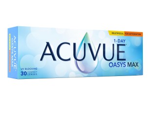 Acuvue Oasys Max 1-Day Multifocal for Astigmatism (30 šošoviek)