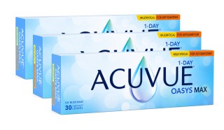 Acuvue Oasys Max 1-Day Multifocal for Astigmatism (90 šošoviek)