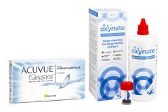 Acuvue Oasys (6 šošoviek) + Oxynate Peroxide 380 ml s puzdrom