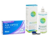 Air Optix Aqua Multifocal (6 šošoviek) + Solunate Multi-Purpose 400 ml s puzdrom 16209