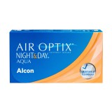 Air Optix Night & Day Aqua (6 šošoviek) + Oxynate Peroxide 380 ml s puzdrom 39480
