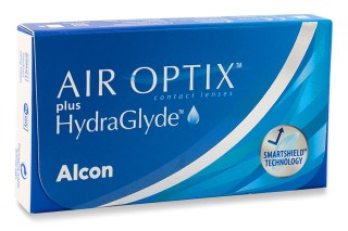 Air Optix Plus Hydraglyde (3 šošovky)