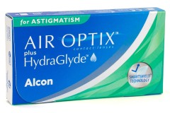 Air Optix Plus Hydraglyde for Astigmatism (6 šošoviek)