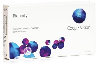 Biofinity CooperVision (3 šošovky)