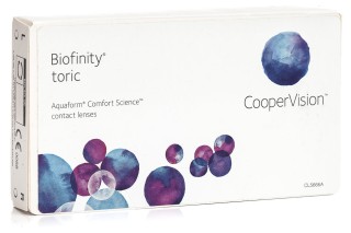 Biofinity Toric CooperVision (6 šošoviek)