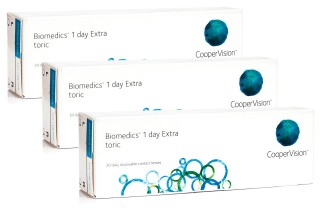 Biomedics 1 Day Extra Toric CooperVision (90 šošoviek)