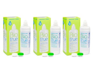 Biotrue Multi-Purpose 3 x 300 ml s puzdrami