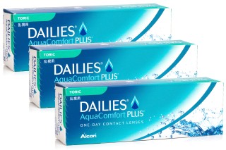 DAILIES AquaComfort Plus Toric (90 šošoviek)