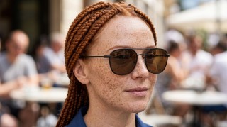 Izipizi Sun #Cruise Black Brown lenses Vygenerovaný obrázok