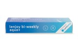 Lenjoy Bi-weekly Aqua+ (6 šošoviek) + Oxynate Peroxide 380 ml s puzdrom 27791