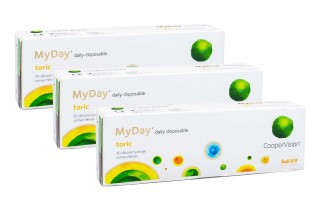 MyDay daily disposable Toric CooperVision (90 šošoviek)