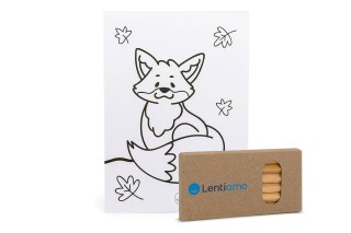 Omaľovánky + pastelky Lentiamo