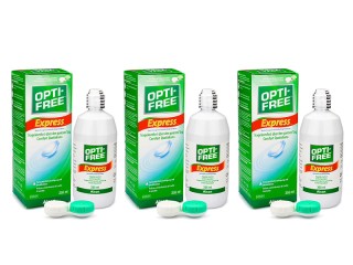 OPTI-FREE Express 3 x 355 ml s puzdrami