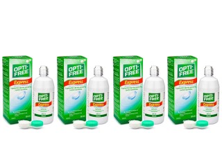 OPTI-FREE Express 4 x 355 ml s puzdrami
