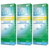 OPTI-FREE RepleniSH 3 x 300 ml s puzdrami 9546