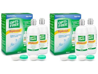 OPTI-FREE RepleniSH 4 x 300 ml s puzdrami