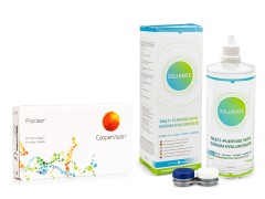 Proclear Compatibles Sphere CooperVision (6 šošoviek) + Solunate Multi-Purpose 400 ml s puzdrom