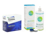 PureVision Multi-Focal (6 šošoviek) + Solunate Multi-Purpose 400 ml s puzdrom 40774