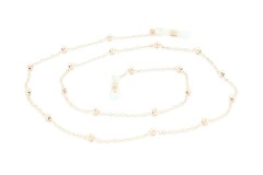 Retiazka na okuliare Rose gold