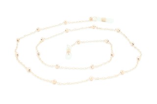 Retiazka na okuliare Rose gold